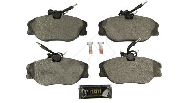 Stabdžių trinkelių rinkinys, diskinis stabdys HART 248 946