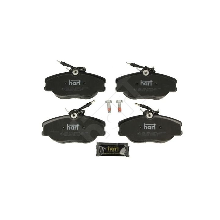 Stabdžių trinkelių rinkinys, diskinis stabdys HART 248 946