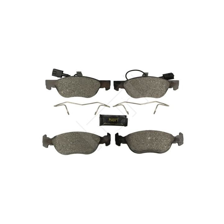 Stabdžių trinkelių rinkinys, diskinis stabdys HART 248 950