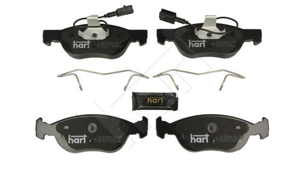 Stabdžių trinkelių rinkinys, diskinis stabdys HART 248 950