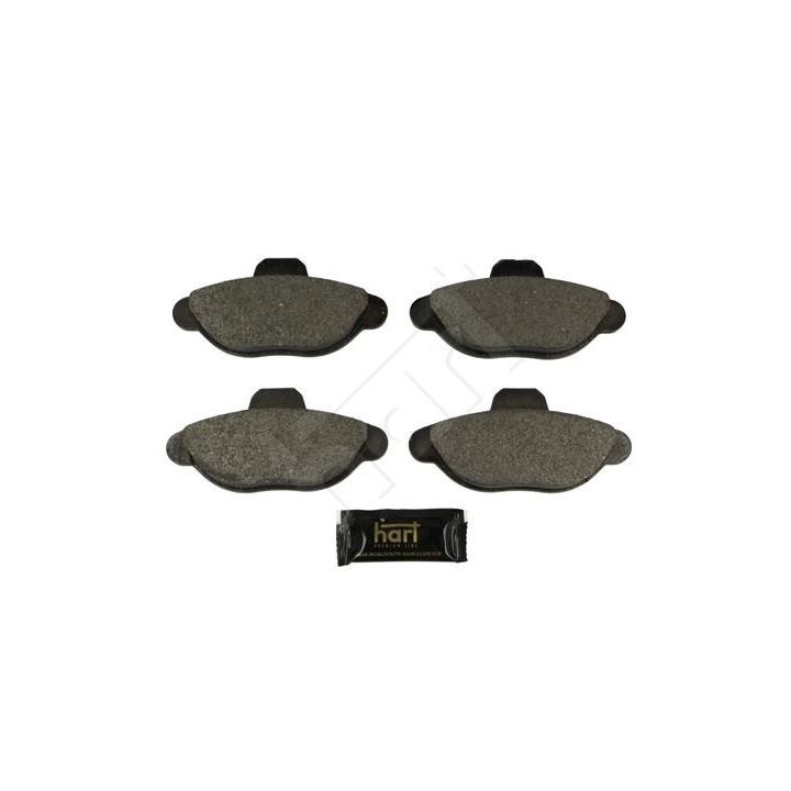 Stabdžių trinkelių rinkinys, diskinis stabdys HART 248 972