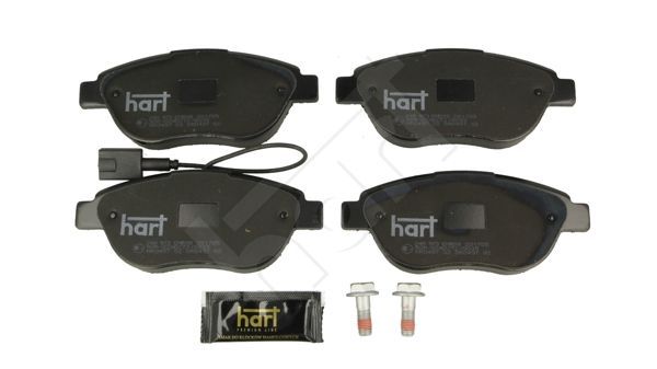 Stabdžių trinkelių rinkinys, diskinis stabdys HART 248 973