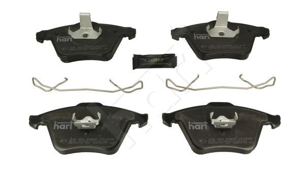 Stabdžių trinkelių rinkinys, diskinis stabdys HART 248 983