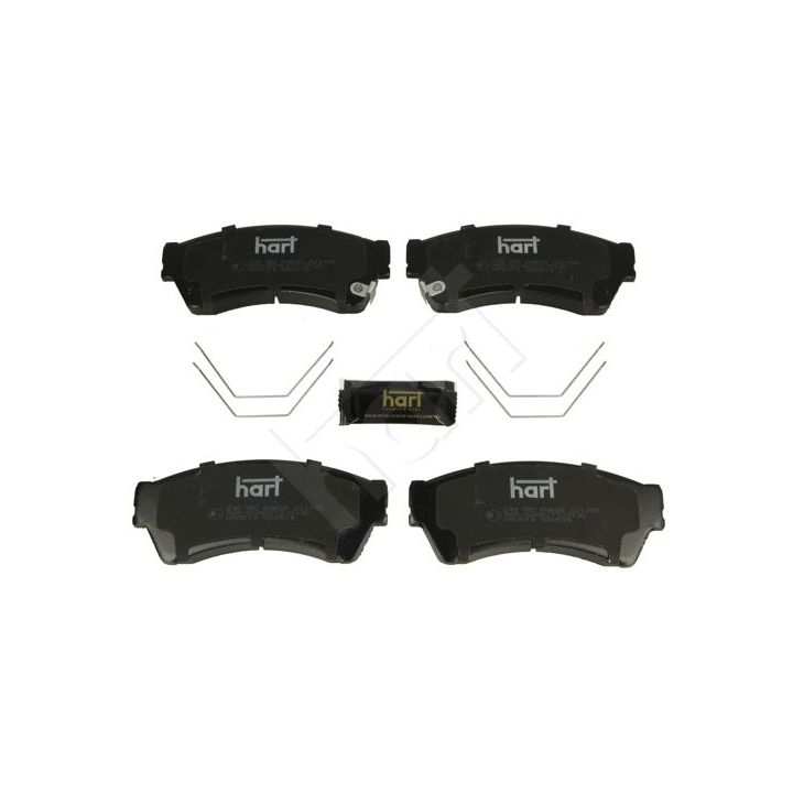 Stabdžių trinkelių rinkinys, diskinis stabdys HART 248 985