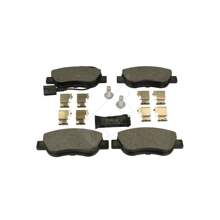 Stabdžių trinkelių rinkinys, diskinis stabdys HART 248 989