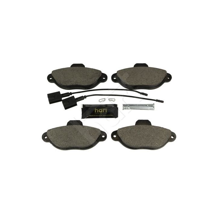 Stabdžių trinkelių rinkinys, diskinis stabdys HART 249 148