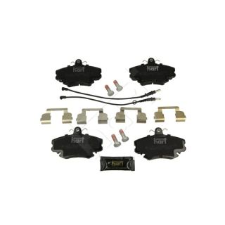 Stabdžių trinkelių rinkinys, diskinis stabdys HART 249 159