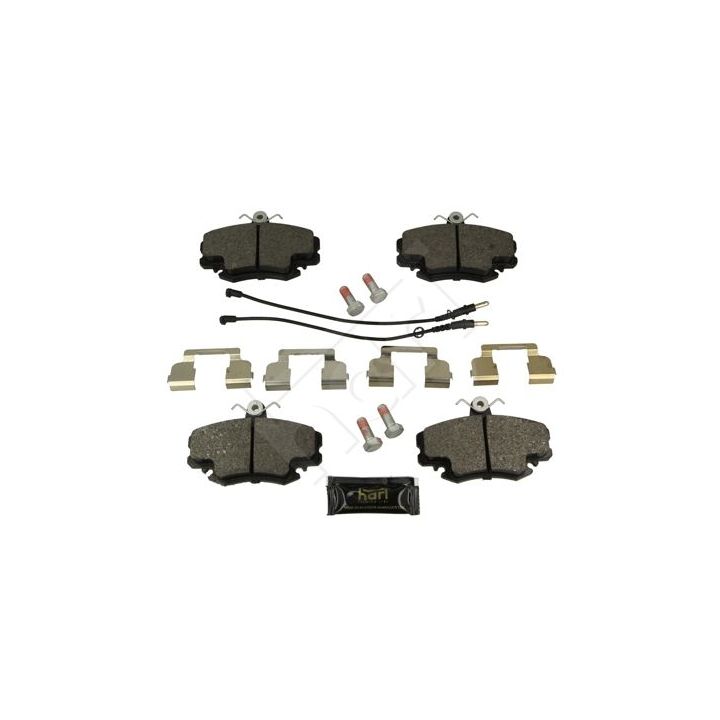 Stabdžių trinkelių rinkinys, diskinis stabdys HART 249 159