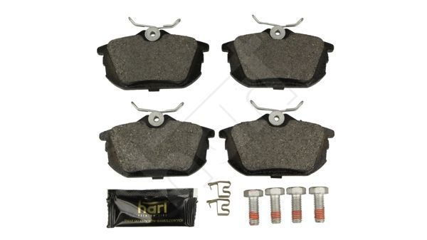 Stabdžių trinkelių rinkinys, diskinis stabdys HART 249 172