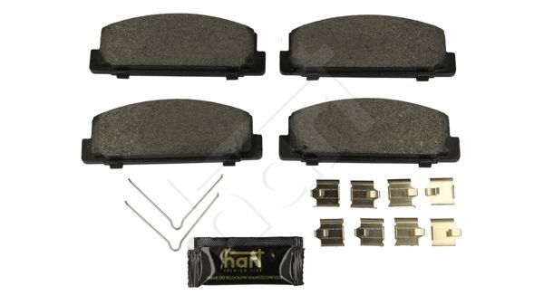 Stabdžių trinkelių rinkinys, diskinis stabdys HART 249 184