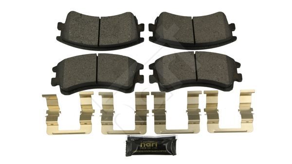 Stabdžių trinkelių rinkinys, diskinis stabdys HART 252 299