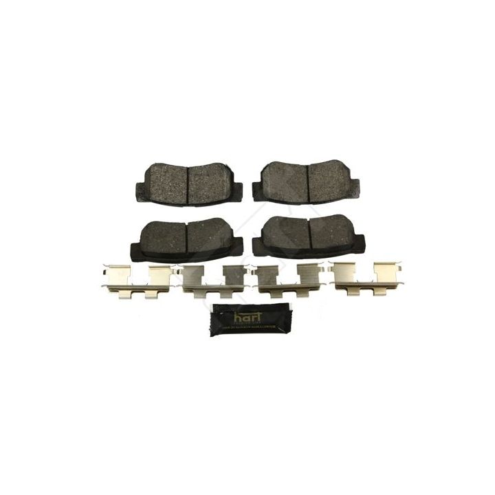 Stabdžių trinkelių rinkinys, diskinis stabdys HART 252 300