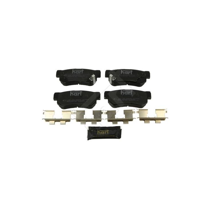 Stabdžių trinkelių rinkinys, diskinis stabdys HART 252 300