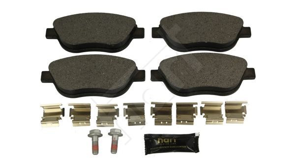 Stabdžių trinkelių rinkinys, diskinis stabdys HART 252 311