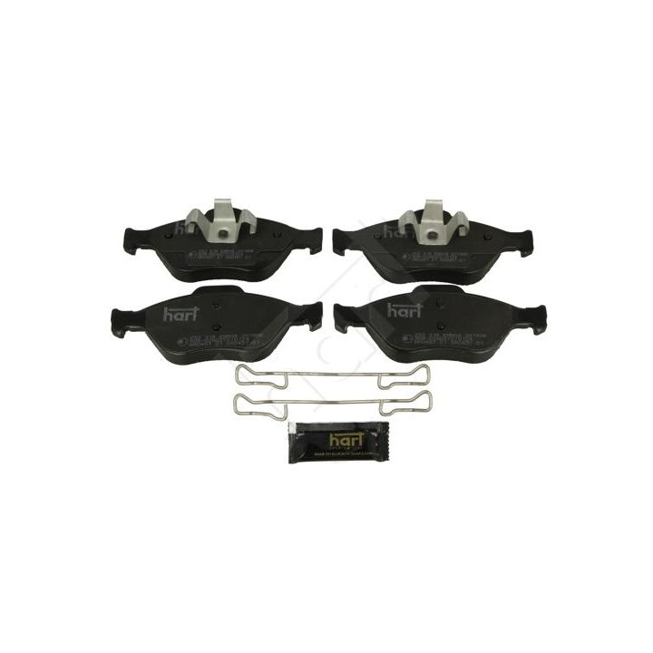 Stabdžių trinkelių rinkinys, diskinis stabdys HART 252 318