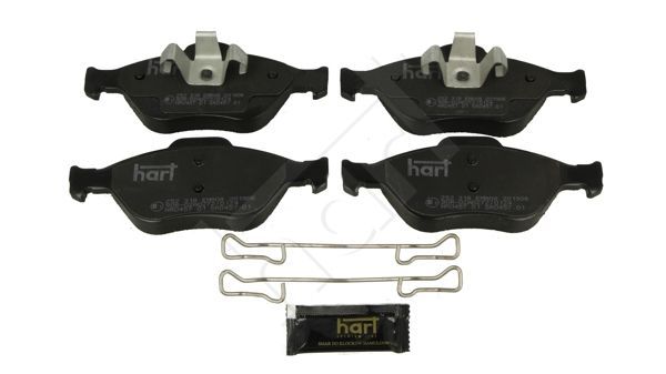 Stabdžių trinkelių rinkinys, diskinis stabdys HART 252 318