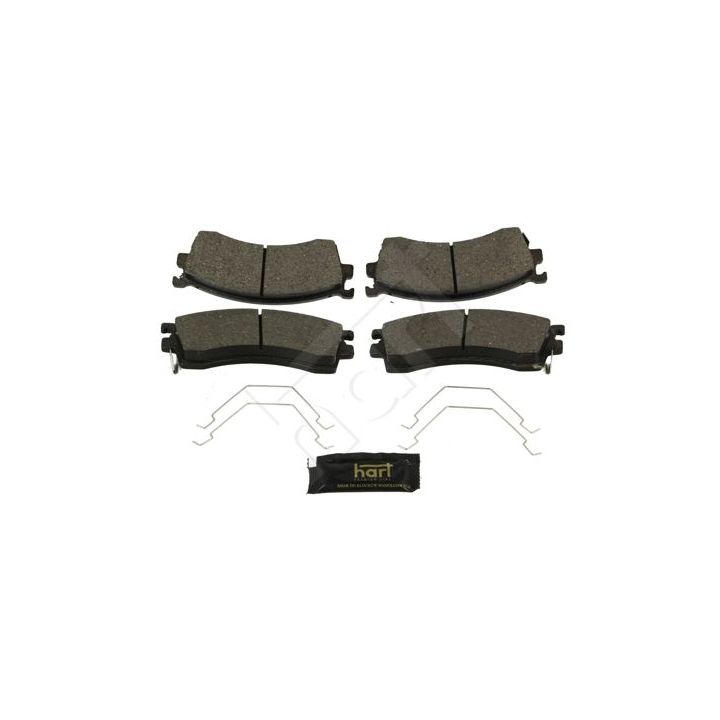 Stabdžių trinkelių rinkinys, diskinis stabdys HART 252 330