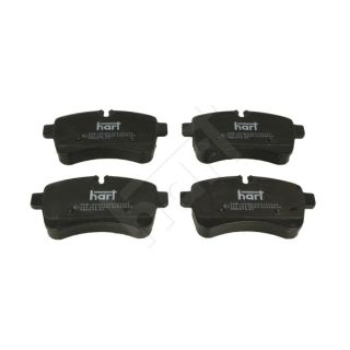 Stabdžių trinkelių rinkinys, diskinis stabdys HART 253 763