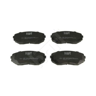 Stabdžių trinkelių rinkinys, diskinis stabdys HART 253 769