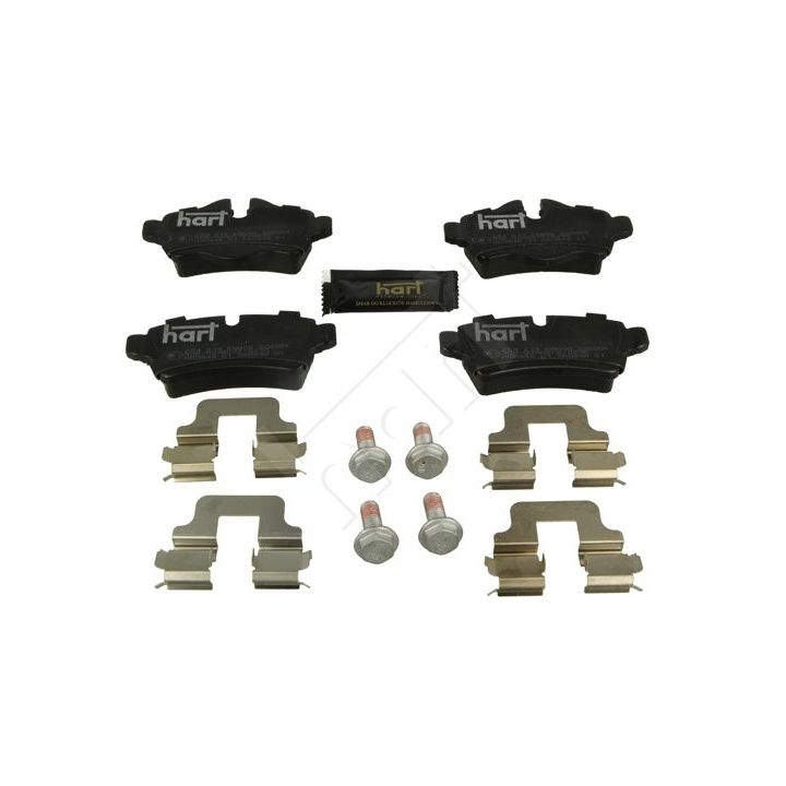 Stabdžių trinkelių rinkinys, diskinis stabdys HART 254 219