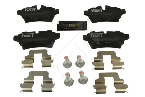 Stabdžių trinkelių rinkinys, diskinis stabdys HART 254 219