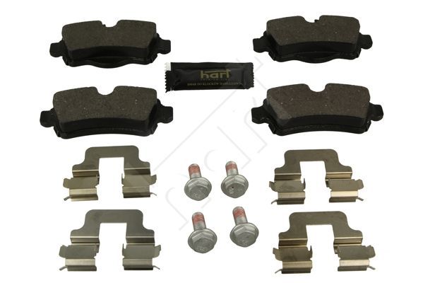 Stabdžių trinkelių rinkinys, diskinis stabdys HART 254 219