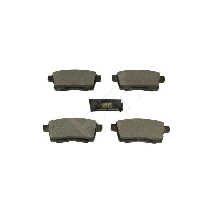 Stabdžių trinkelių rinkinys, diskinis stabdys HART 256 533