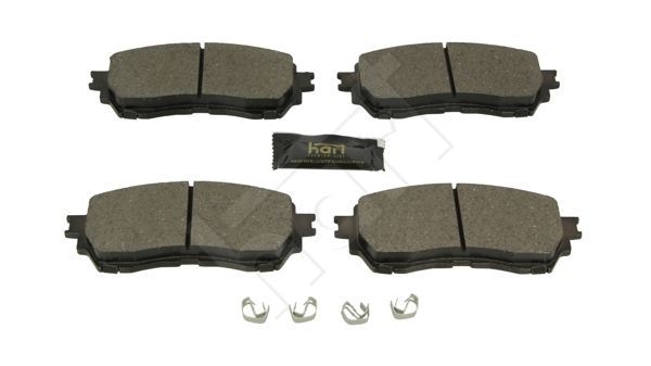 Stabdžių trinkelių rinkinys, diskinis stabdys HART 256 543