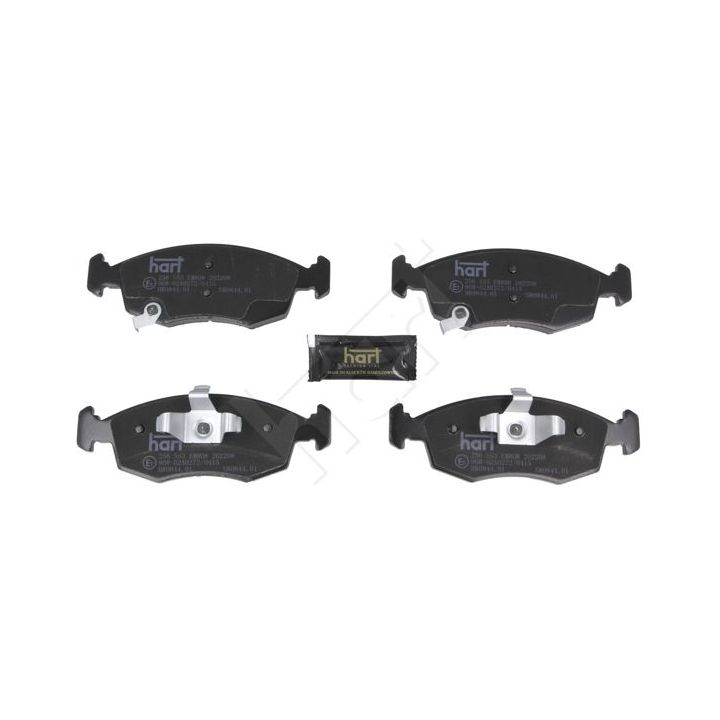 Stabdžių trinkelių rinkinys, diskinis stabdys HART 256 553