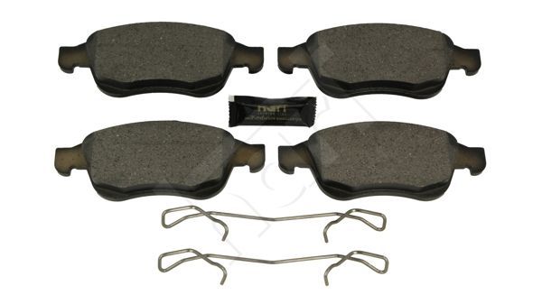 Stabdžių trinkelių rinkinys, diskinis stabdys HART 258 547