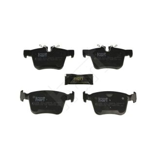 Stabdžių trinkelių rinkinys, diskinis stabdys HART 258 571