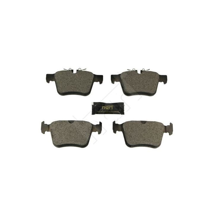 Stabdžių trinkelių rinkinys, diskinis stabdys HART 258 571