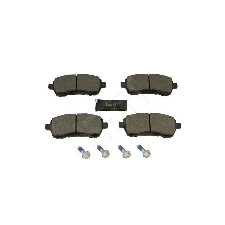 Stabdžių trinkelių rinkinys, diskinis stabdys HART 260 743