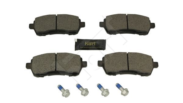 Stabdžių trinkelių rinkinys, diskinis stabdys HART 260 743