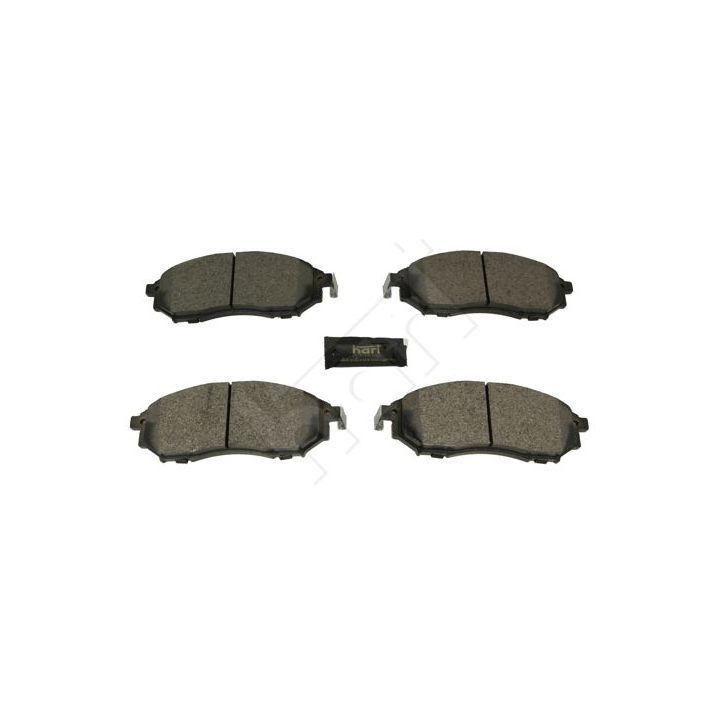 Stabdžių trinkelių rinkinys, diskinis stabdys HART 260 760