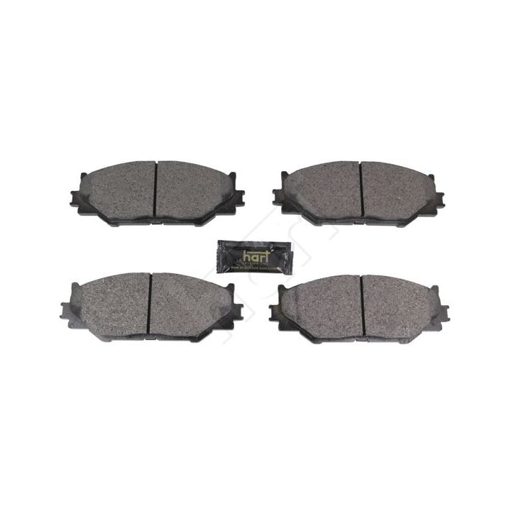 Stabdžių trinkelių rinkinys, diskinis stabdys HART 260 824