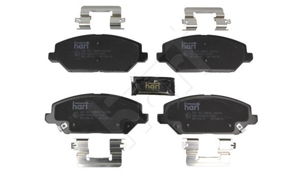 Stabdžių trinkelių rinkinys, diskinis stabdys HART 260 834