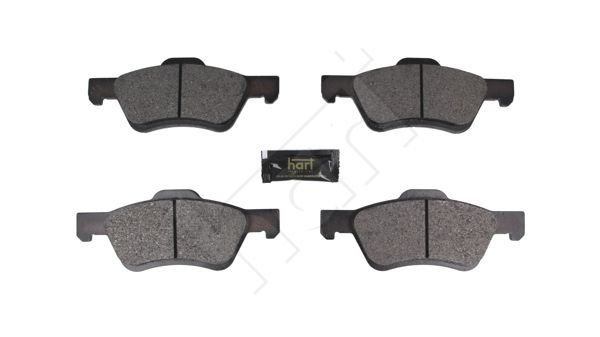 Stabdžių trinkelių rinkinys, diskinis stabdys HART 260 835