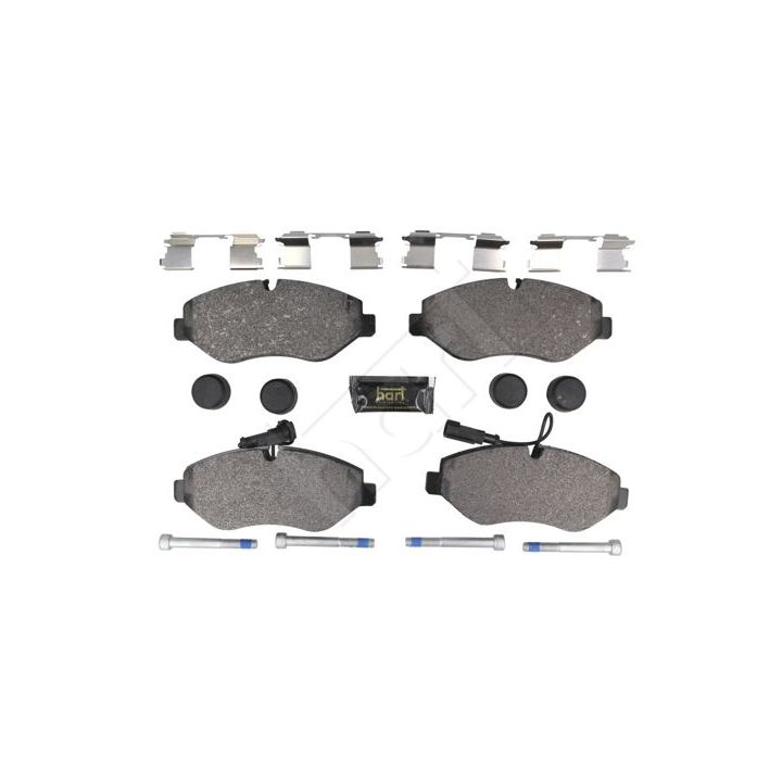 Stabdžių trinkelių rinkinys, diskinis stabdys HART 261 731