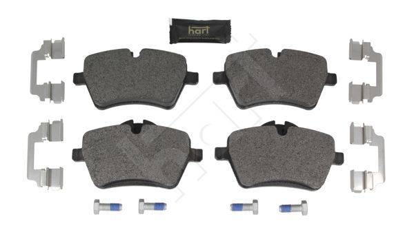 Stabdžių trinkelių rinkinys, diskinis stabdys HART 261 757