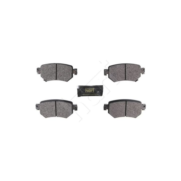 Stabdžių trinkelių rinkinys, diskinis stabdys HART 261 791