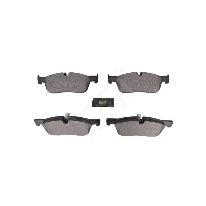 Stabdžių trinkelių rinkinys, diskinis stabdys HART 261 812