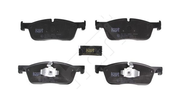 Stabdžių trinkelių rinkinys, diskinis stabdys HART 261 812