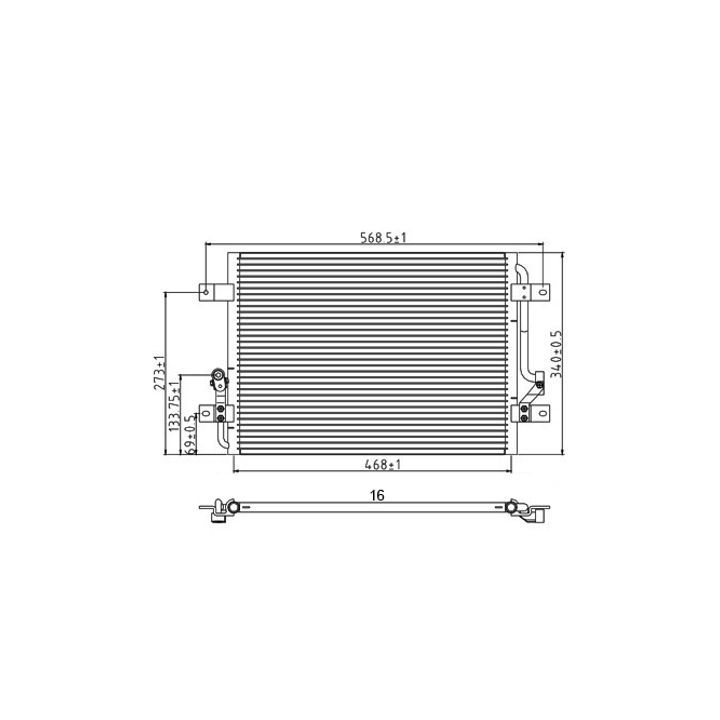 Kondensatorius, oro kondicionierius HART 605 723