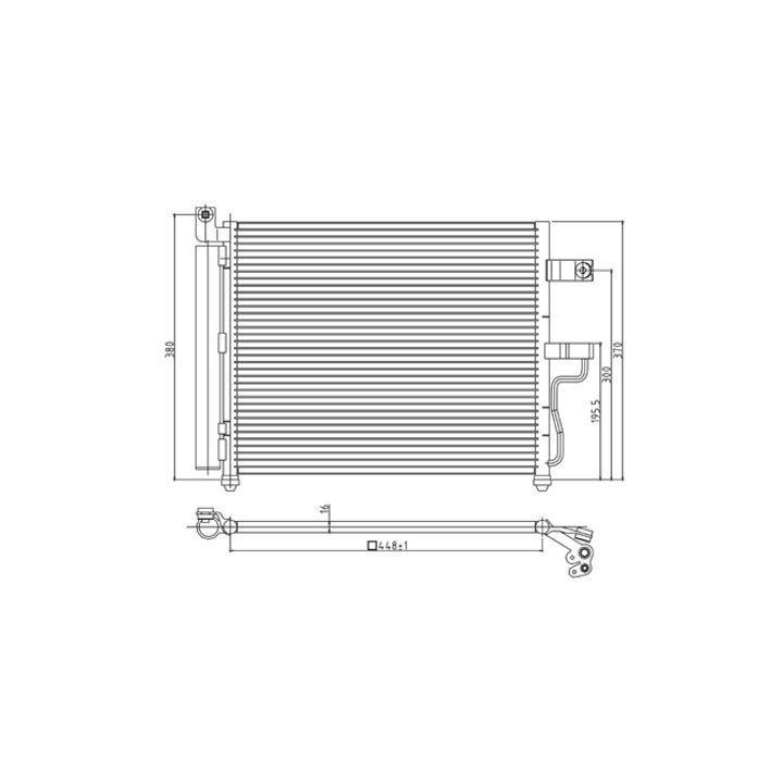 Kondensatorius, oro kondicionierius HART 605 730