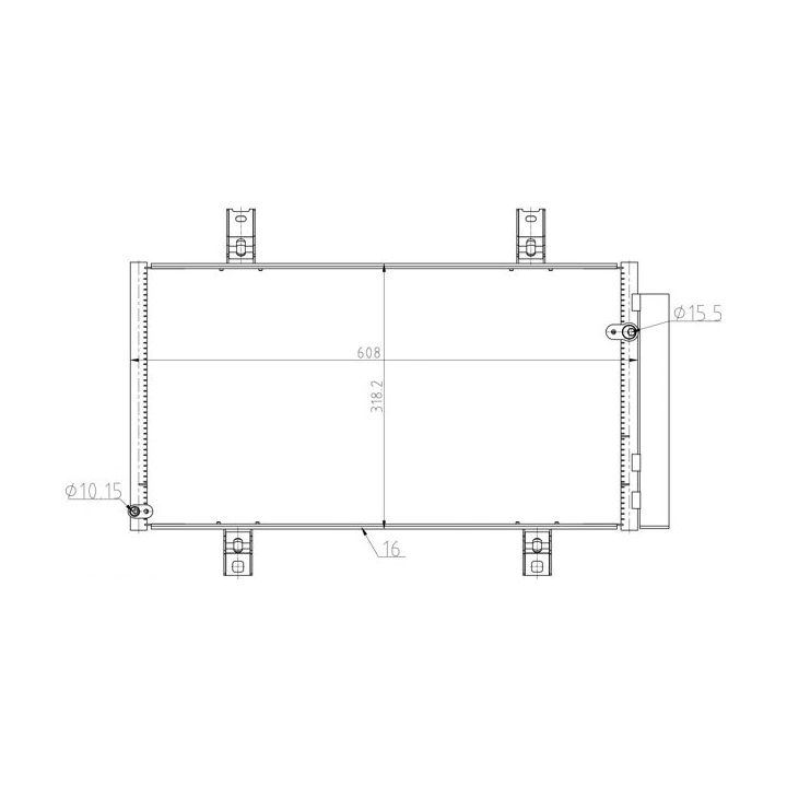 Kondensatorius, oro kondicionierius HART 606 115