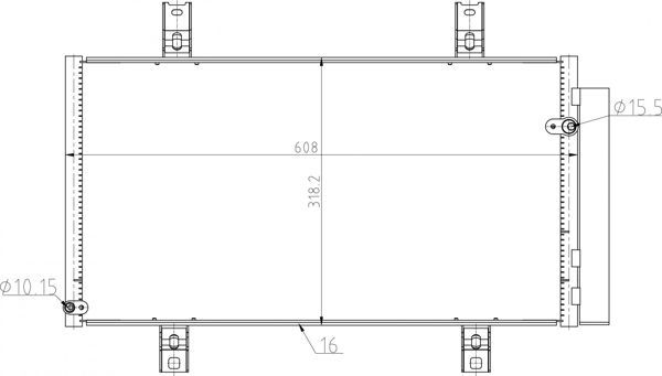 Kondensatorius, oro kondicionierius HART 606 115