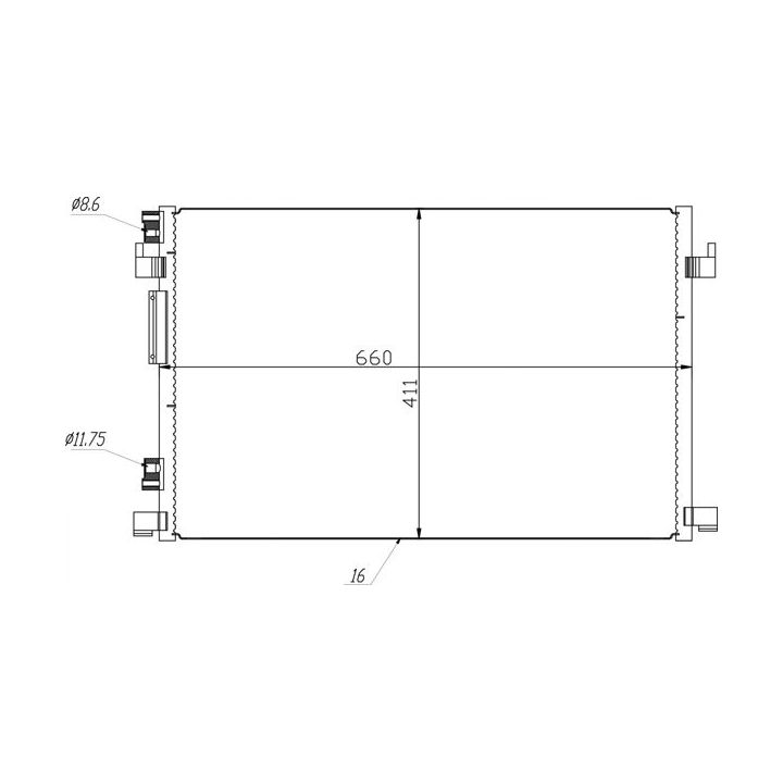 Kondensatorius, oro kondicionierius HART 606 145