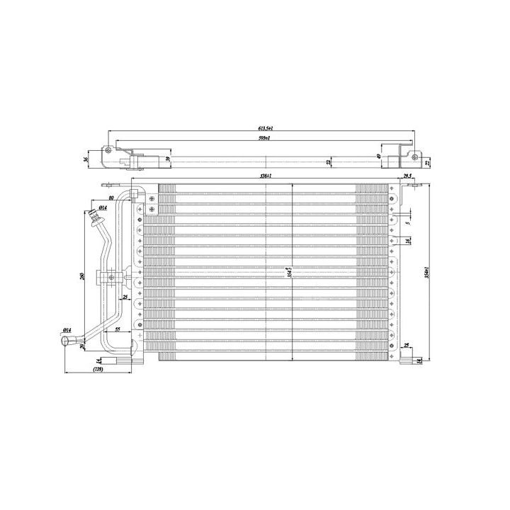 Kondensatorius, oro kondicionierius HART 606 542