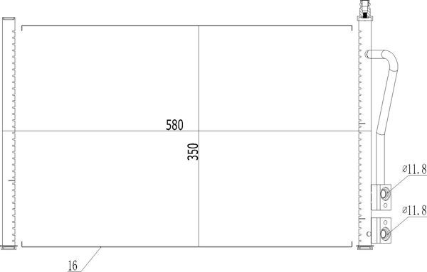 Kondensatorius, oro kondicionierius HART 606 787